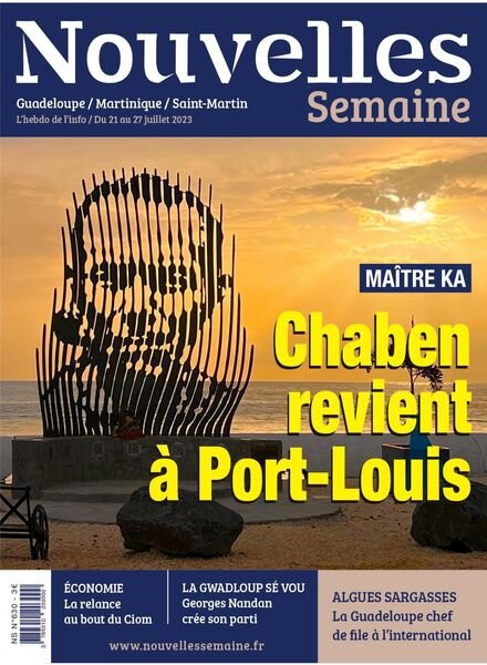 Nouvelles Semaine – 20 juillet 2023 Cover