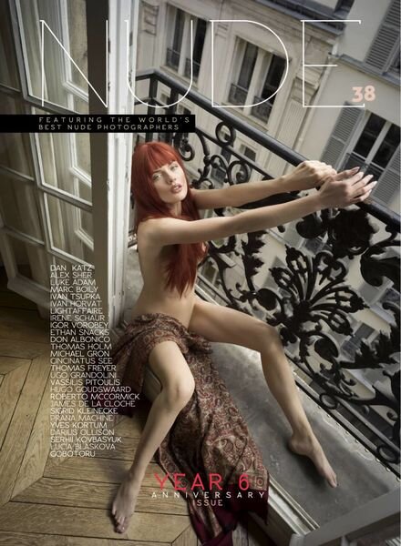NUDE Magazine – Issue 38 Six Years Anniversary Issue – July 2023 Cover