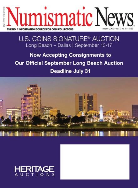 Numismatic News – 21 July 2023 Cover