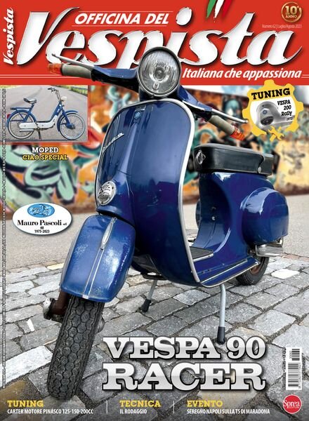 Officina del Vespista – Luglio-Agosto 2023 Cover