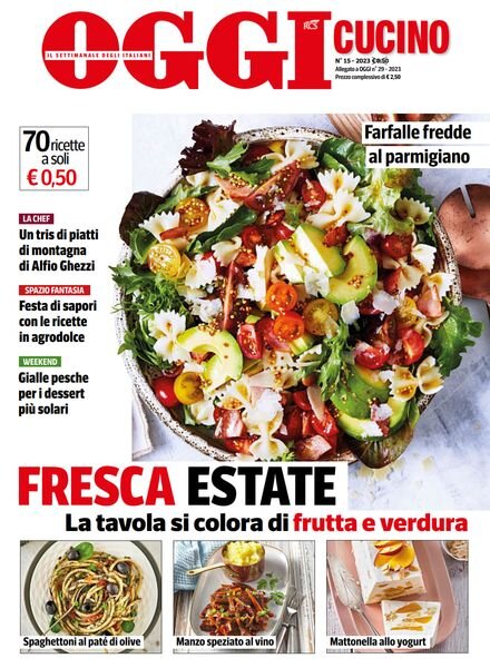 Oggi Cucino – 20 luglio 2023 Cover