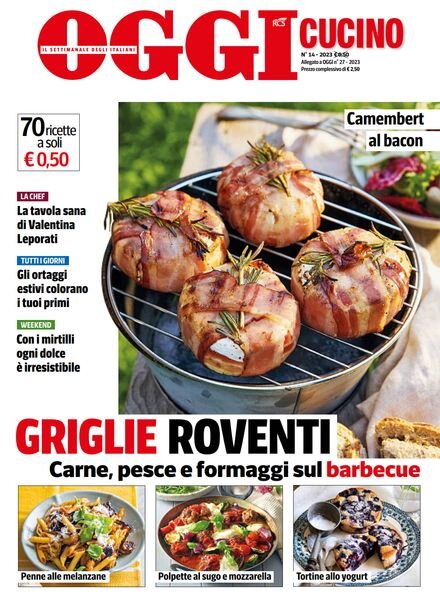 Oggi Cucino – luglio 2023 Cover