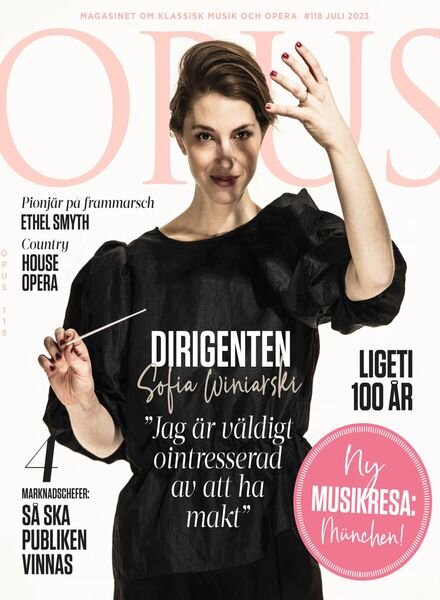 OPUS – juni 2023 Cover