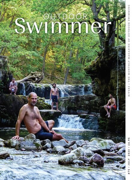 Outdoor Swimmer – July 2023 Cover