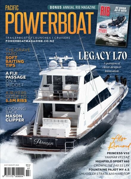 Pacific PowerBoat Magazine – July 2023 Cover