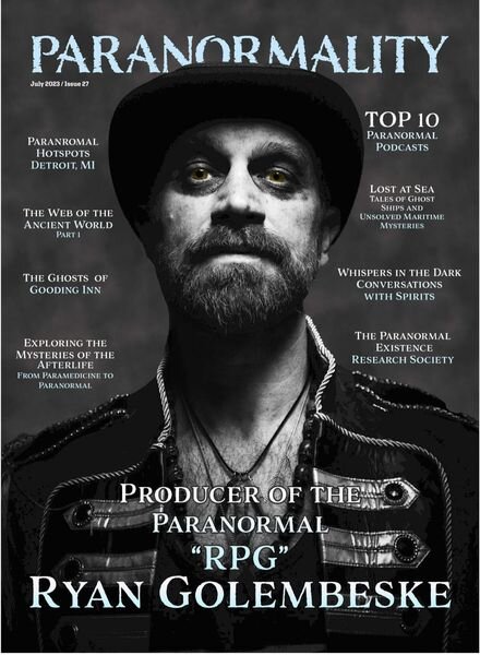 Paranormality Magazine – July 2023 Cover