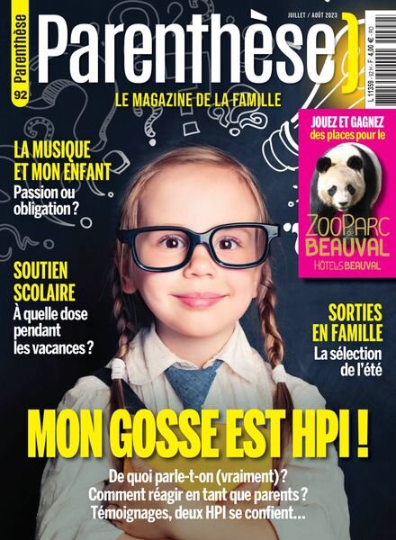 Parenthese – juillet 2023 Cover