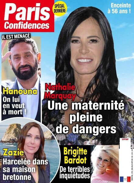 Paris confidences – 01 juin 2023 Cover
