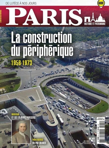 Paris de Lutece a nos jours – juin 2023 Cover