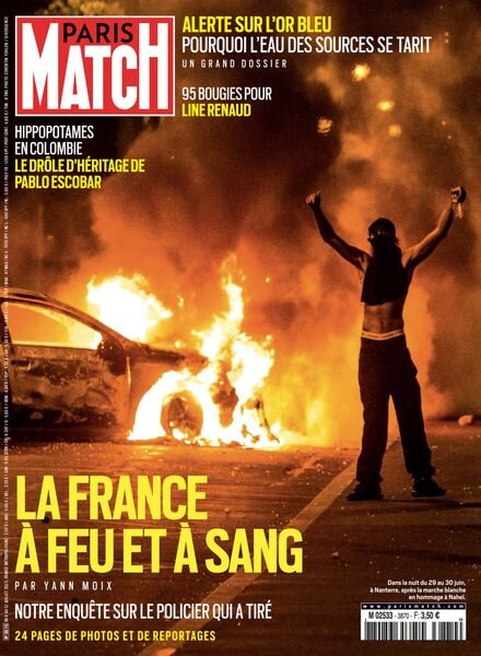 Paris Match – 06 juillet 2023 Cover