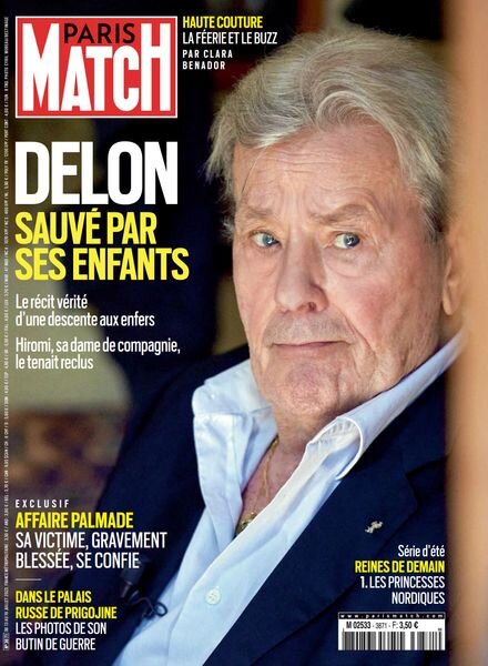 Paris Match – 13 juillet 2023 Cover