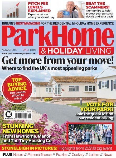 Park Home & Holiday Living – August 2023 Cover