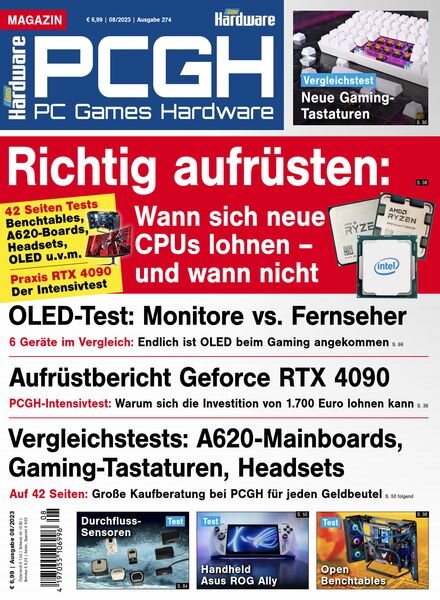 PC Games Hardware – August 2023 Cover