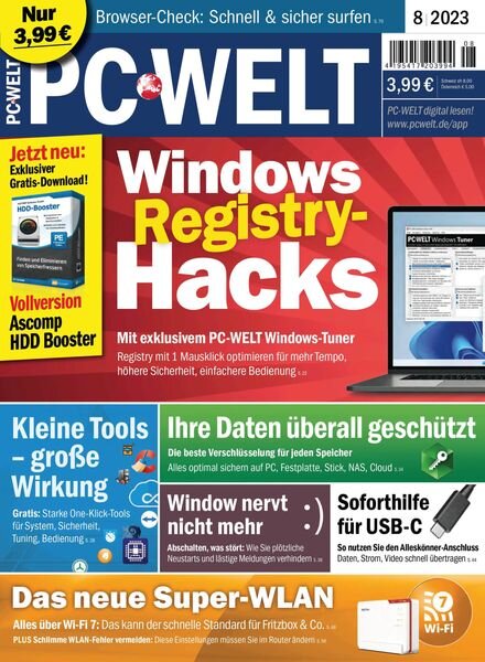 PC Welt – August 2023 Cover