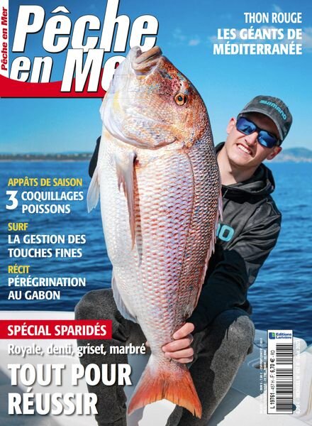 Peche en Mer – Aout 2023 Cover