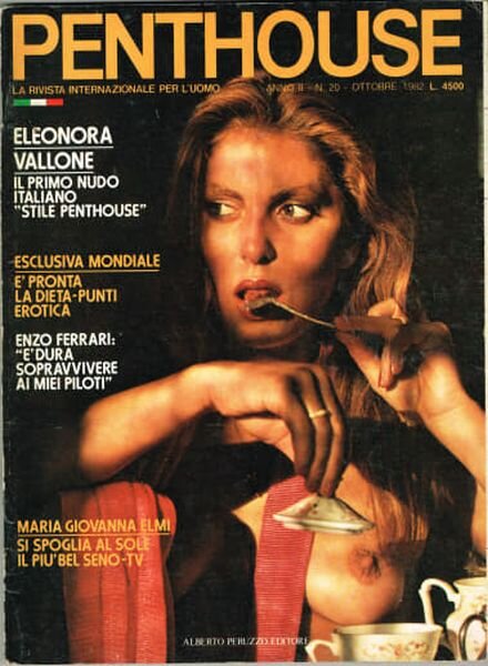 Penthouse Italia – N 20 – Ottobre 1982 Cover