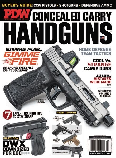 Personal Defense World – August 2023 Cover