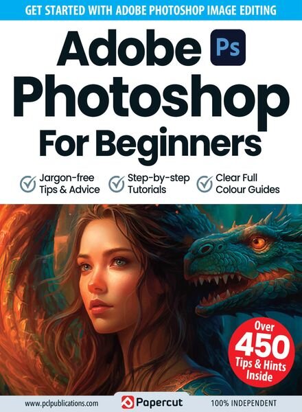 Photoshop for Beginners – July 2023 Cover