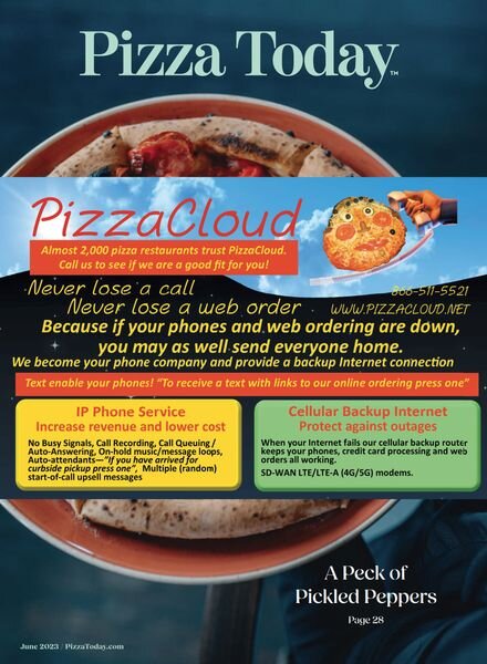Pizza Today – June 2023 Cover