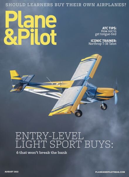 Plane & Pilot – August 2023 Cover