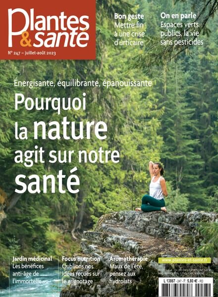 Plantes & Sante – Juillet-Aout 2023 Cover