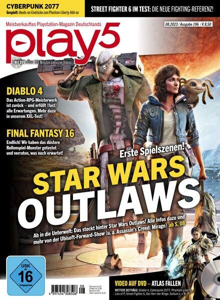 Play5 – August 2023 Cover