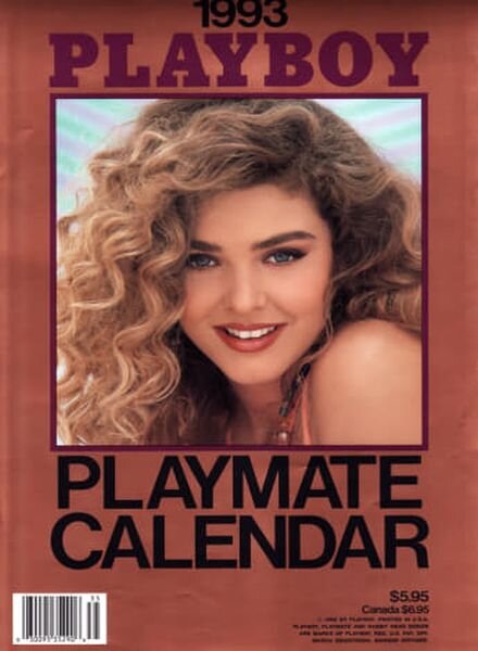 Playboy Playmate Calendar 1993 Cover