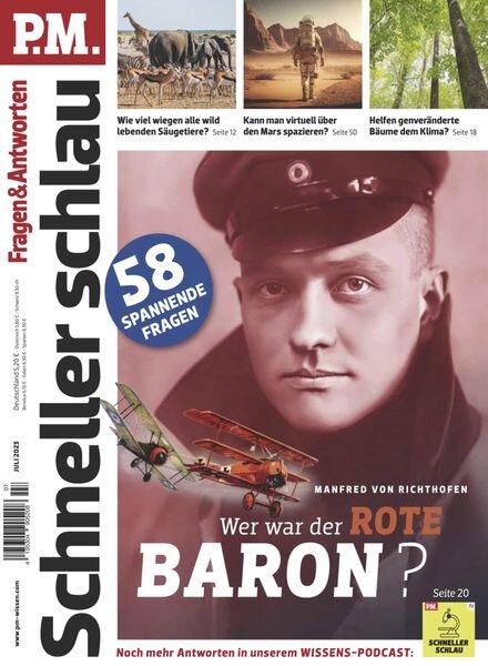 PM Fragen & Antworten – Juli 2023 Cover