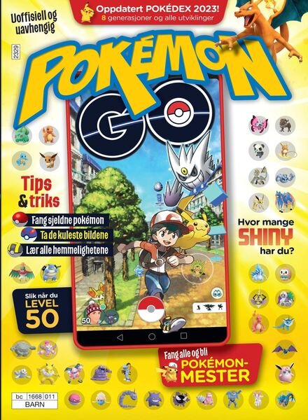 Pokemon Norge – juli 2023 Cover