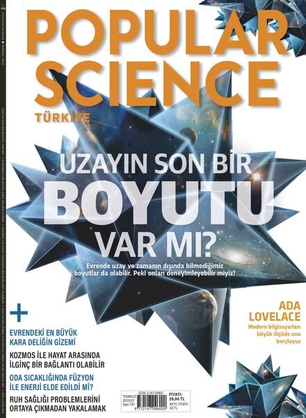 Popular Science Turkey – Temmuz 2023 Cover