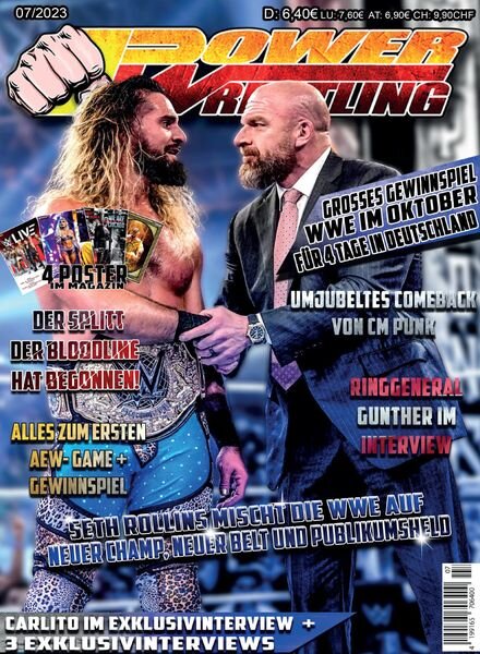 Power-Wrestling – Juni 2023 Cover