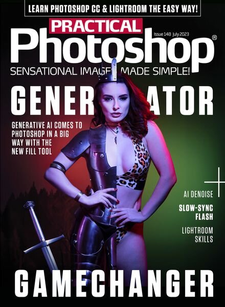 Practical Photoshop – July 2023 Cover