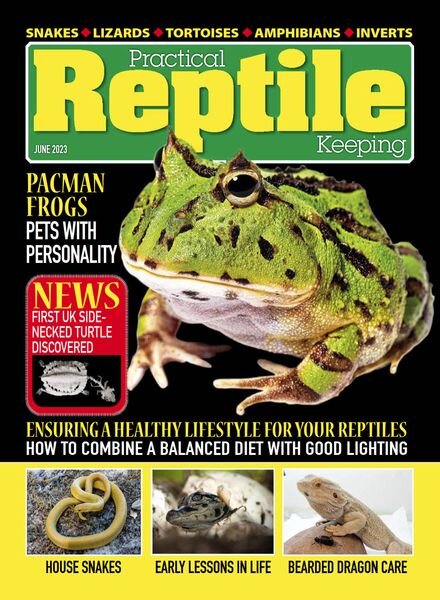 Practical Reptile Keeping – June 2023 Cover