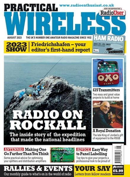 Practical Wireless – August 2023 Cover