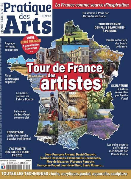 Pratique des Arts – Hors-Serie N 62 – Juillet-Septembre 2023 Cover