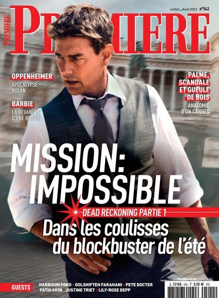 Premiere – Juillet-Aout 2023 Cover
