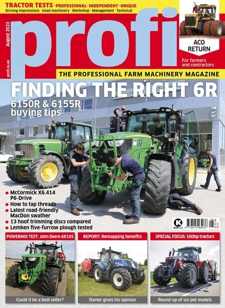 Profi International – August 2023 Cover