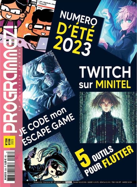 Programmez! – Juillet-Aout 2023 Cover