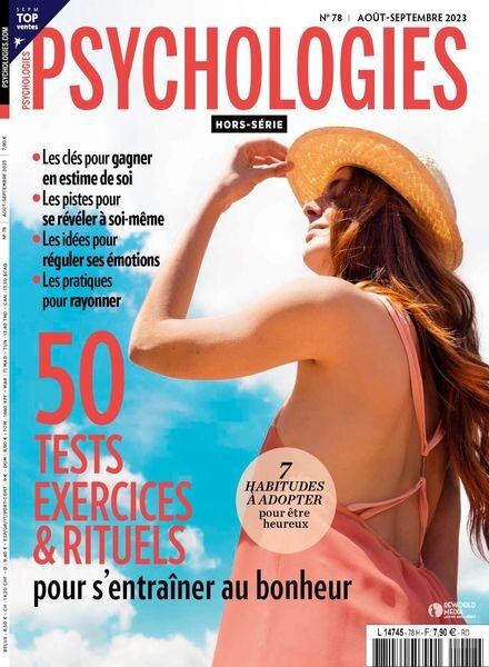 Psychologies – Hors-Serie – 01 juillet 2023 Cover