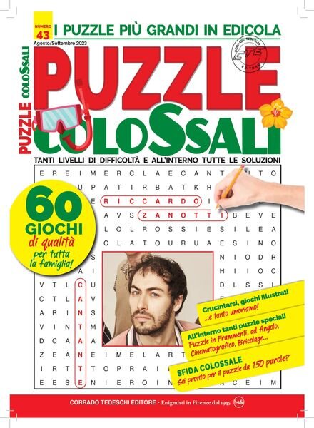Puzzle Colossali – agosto 2023 Cover
