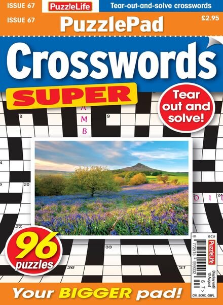 PuzzleLife PuzzlePad Crosswords Super – 13 July 2023 Cover