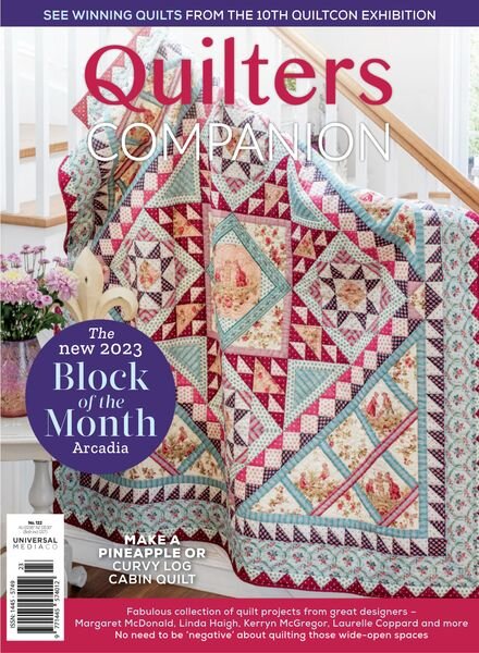 Quilters Companion – July 2023 Cover