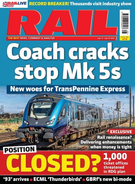 Rail – July 12 2023 Cover