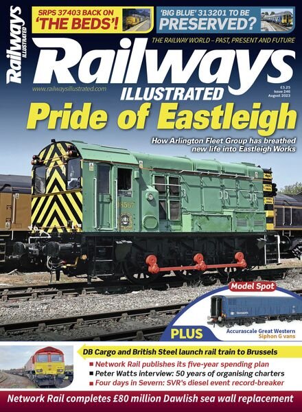 Railways Illustrated – August 2023 Cover
