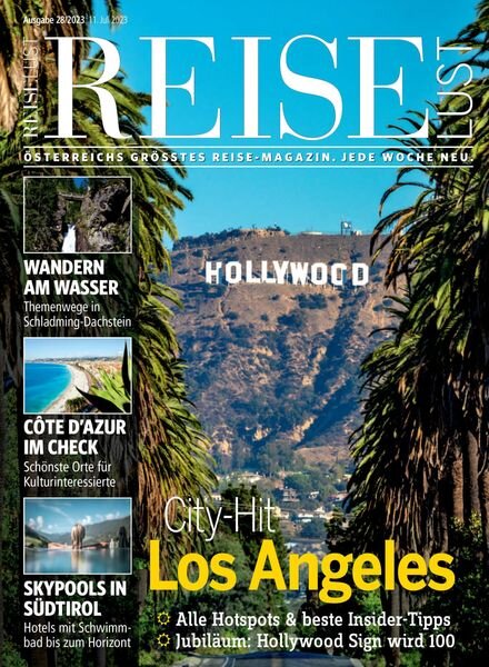 Reiselust – 11 Juli 2023 Cover