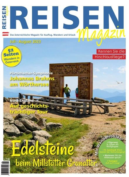 REISEN-Magazin – 01 Juli 2023 Cover