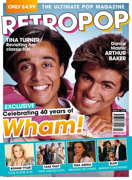 Retro Pop – August 2023 Cover