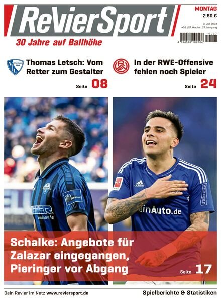 RevierSport – 03 Juli 2023 Cover