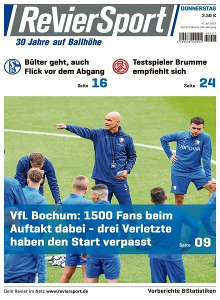 RevierSport – 06 Juli 2023 Cover