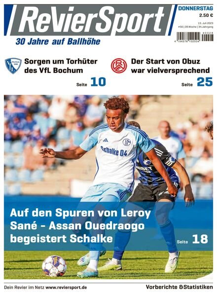 RevierSport – 13 Juli 2023 Cover
